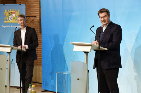 Pressekonferenz zu den Folgen der Corona-Pandemie in München