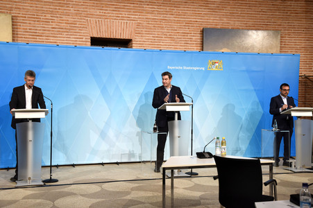 Pressekonferenz zu den Folgen der Corona-Pandemie in München