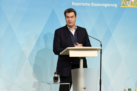 Pressekonferenz zu den Folgen der Corona-Pandemie in München