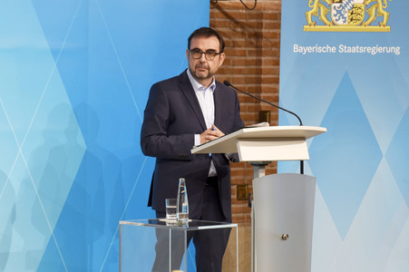 Pressekonferenz zu den Folgen der Corona-Pandemie in München