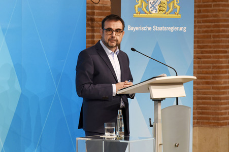 Pressekonferenz zu den Folgen der Corona-Pandemie in München