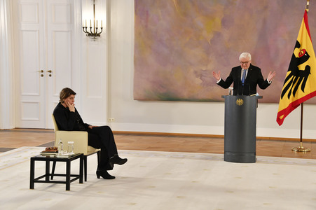 Gespräch des Bundespräsidenten mit Historikern in Berlin