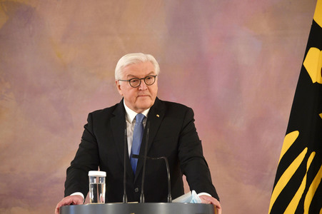 Gespräch des Bundespräsidenten mit Historikern in Berlin