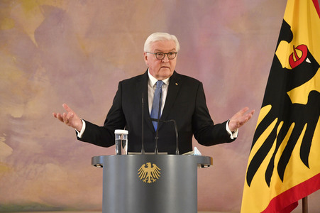 Gespräch des Bundespräsidenten mit Historikern in Berlin