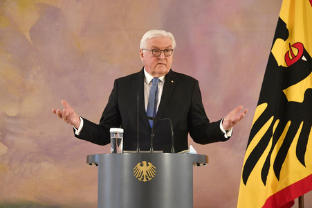 Gespräch des Bundespräsidenten mit Historikern in Berlin