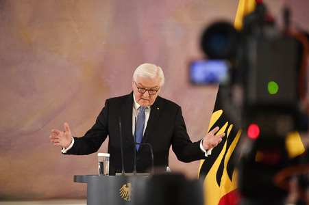 Gespräch des Bundespräsidenten mit Historikern in Berlin