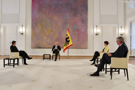 Gespräch des Bundespräsidenten mit Historikern in Berlin