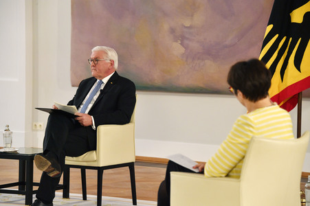 Gespräch des Bundespräsidenten mit Historikern in Berlin