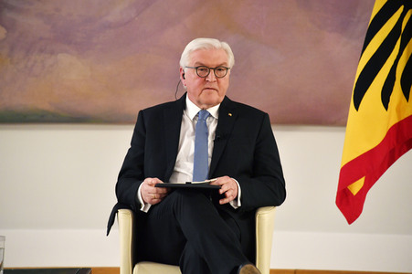 Gespräch des Bundespräsidenten mit Historikern in Berlin