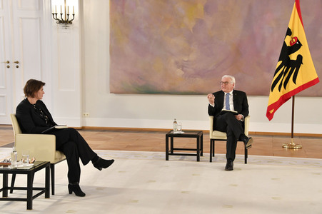 Gespräch des Bundespräsidenten mit Historikern in Berlin