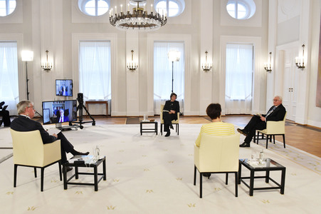 Gespräch des Bundespräsidenten mit Historikern in Berlin
