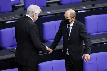 203. Sitzung des Deutschen Bundestages in Berlin