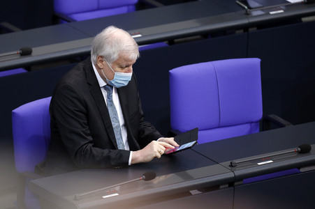 203. Sitzung des Deutschen Bundestages in Berlin