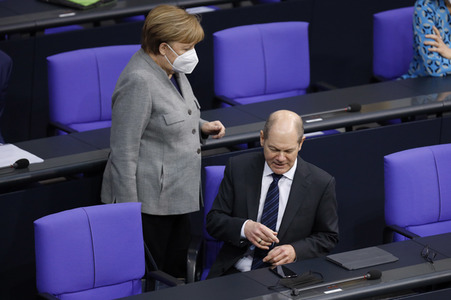 203. Sitzung des Deutschen Bundestages in Berlin