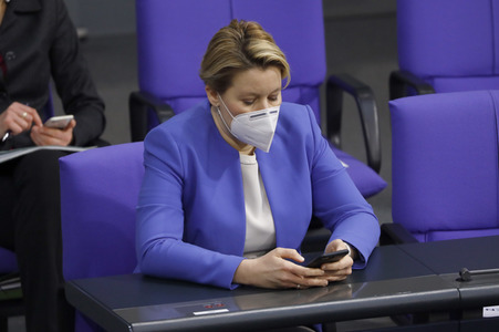 203. Sitzung des Deutschen Bundestages in Berlin