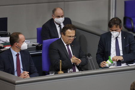 203. Sitzung des Deutschen Bundestages in Berlin