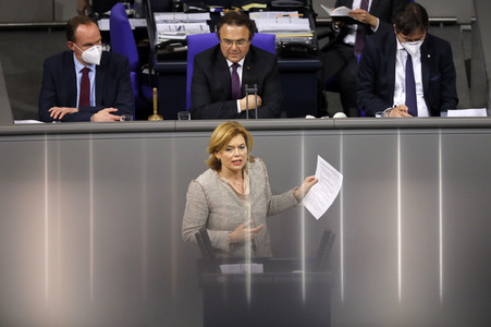 203. Sitzung des Deutschen Bundestages in Berlin