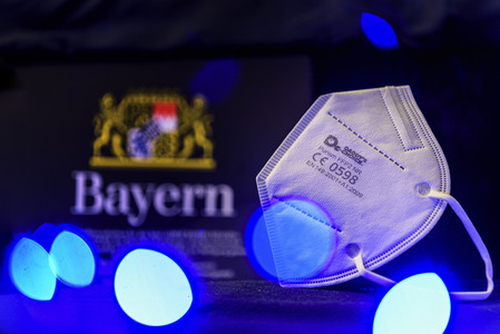 Symbolfoto FFP2-Maskenpflicht in Bayern