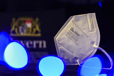 Symbolfoto FFP2-Maskenpflicht in Bayern