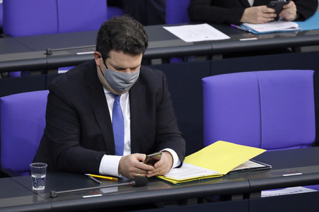 204. Sitzung des Deutschen Bundestages in Berlin