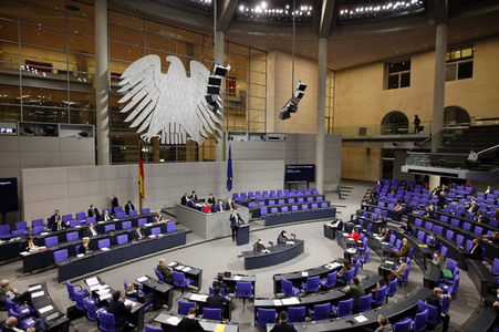 204. Sitzung des Deutschen Bundestages in Berlin