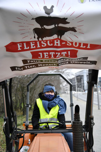 Demonstration 'Wir haben es satt' in Berlin