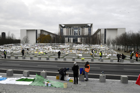 Demonstration 'Wir haben es satt' in Berlin