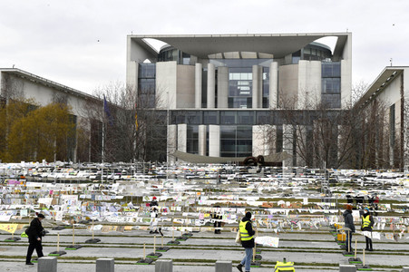 Demonstration 'Wir haben es satt' in Berlin