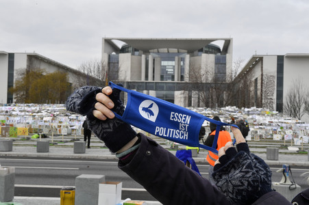 Demonstration 'Wir haben es satt' in Berlin