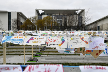 Demonstration 'Wir haben es satt' in Berlin