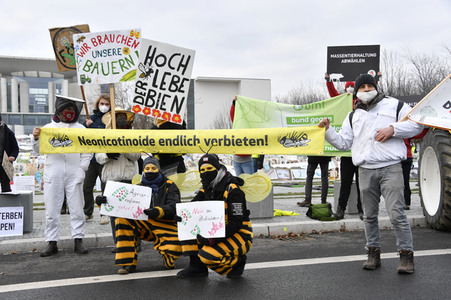 Demonstration 'Wir haben es satt' in Berlin