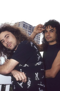 Photoshooting mit Armored Saint in London