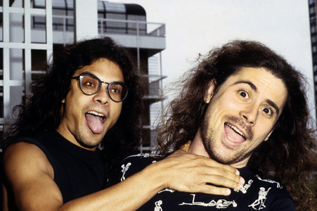 Photoshooting mit Armored Saint in London