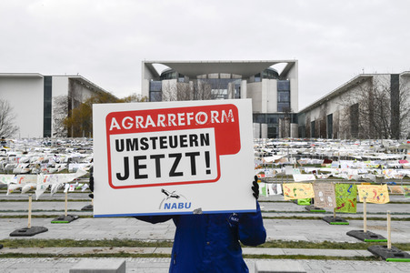 Demonstration 'Wir haben es satt' in Berlin