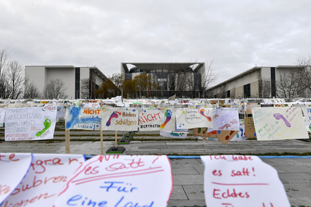 Demonstration 'Wir haben es satt' in Berlin