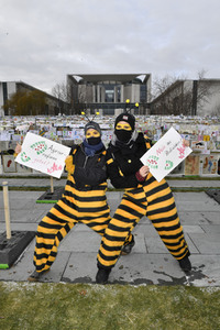 Demonstration 'Wir haben es satt' in Berlin