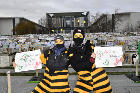 Demonstration 'Wir haben es satt' in Berlin