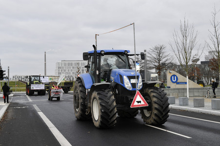 Demonstration 'Wir haben es satt' in Berlin