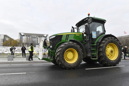 Demonstration 'Wir haben es satt' in Berlin