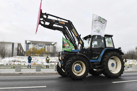 Demonstration 'Wir haben es satt' in Berlin