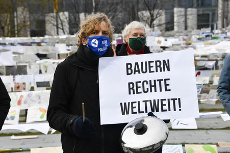 Demonstration 'Wir haben es satt' in Berlin