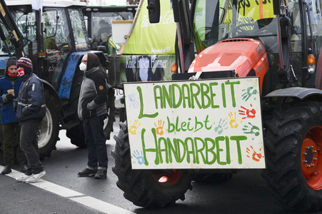Demonstration 'Wir haben es satt' in Berlin