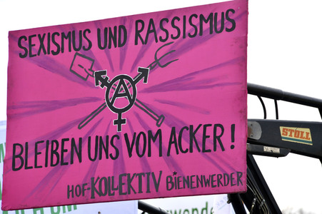 Demonstration 'Wir haben es satt' in Berlin