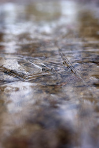 Symbolfoto Schnee und Glatteis