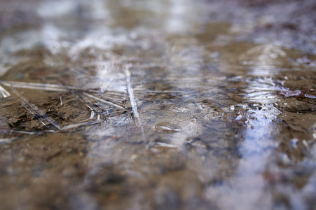 Symbolfoto Schnee und Glatteis
