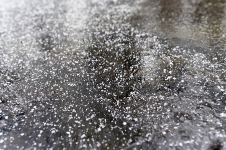 Symbolfoto Schnee und Glatteis