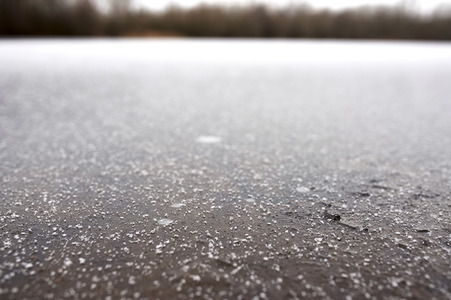 Symbolfoto Schnee und Glatteis