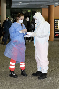 Freiwilliger Corona-Test für Abschlussklässler in Görlitz