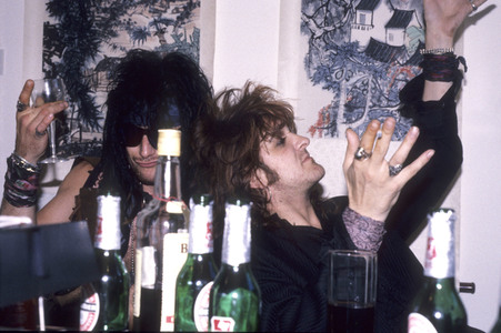 Photoshooting mit The Dogs D'Amour in London
