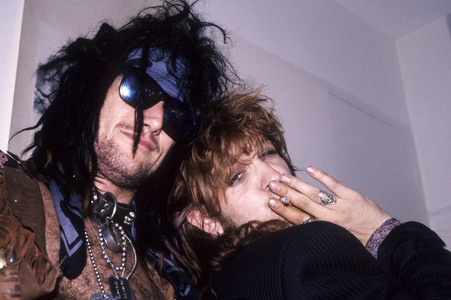 Photoshooting mit The Dogs D'Amour in London